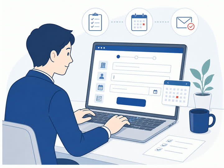 フォーム送信のイメージ