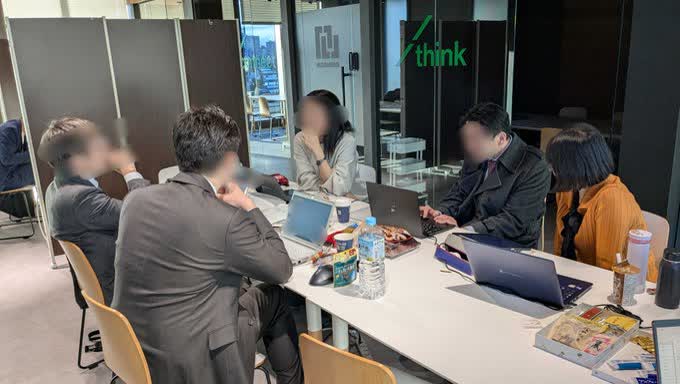 経営支援実習の実施風景