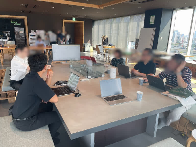 経営支援実習の実施風景
